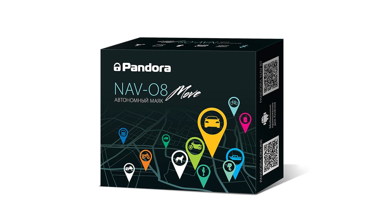 Противоугонный навигационный комплекс Pandora NAV-08 Move