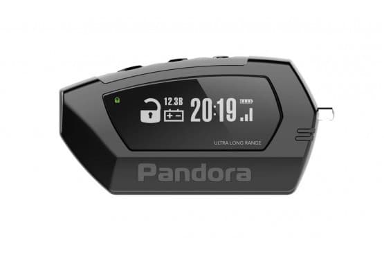 Брелок LCD D173 black